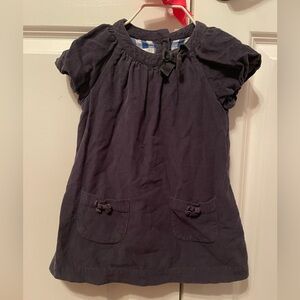 Corduroy Short Sleeve Dress